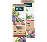 Kneipp Essence de bain Muscle actif - Genévrier/romarin/vert d'hiver (2 x 100 ml) - Lot de 2 additifs de bain