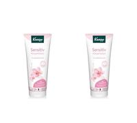 Kneipp Lotion pour le corps sensible, lotion pour le corps avec extrait de fleur d'amande organique pour peaux sensibles, structure légère à absorption rapide, donne à la peau une sensation (Lot de 2)