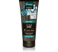 Kneipp Men Sport shampoing et gel de douche 2 en 1 pour homme 200 ml