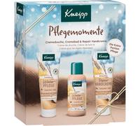 Kneipp Coffret cadeau de moments d'entretien - Offrez des moments de bien-être avec les soins d'hiver crème douche, bain et réparatrice pour les mains sans microplastique -
