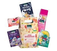 Kneipp Naturkind Grande surprise de bain Édition super-héros et princesse de mer Coffret cadeau pour enfants avec 5 produits - 2 bains magiques, bain pétillant, shampoing et douche