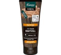Kneipp MEN - Gel douche 2 en 1 puissant et vivifiant pour la peau et les cheveux - Parfum harmonieux avec des notes chaudes et boisées - Huile de bois de cèdre et extrait de chêne - 200 ml