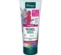 Kneipp Gel douche effet muscle Wohl - Réactivant et relâchant - Avec huile essentielle de genévrier - Idéal après l'exercice physique et l'effort - végétalien - Sans microplastique - 200 ml