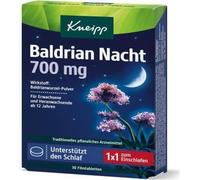 Kneipp Valériane nuit 700 mg comprimés pelliculés 30 pc