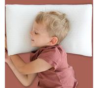 KNERST® Oreiller Enfant 40x60 Mémoire de Forme - Oreiller Bébé et Coussin Enfant Ergonomique Hauteur 6 cm - Oreiller 60x40 Anti Acariens - Idéal 2 3 4 5 6 Ans