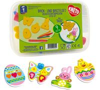 Kneto Bake & Play Kit De Pâtisserie Et De Bricolage Pour Enfants De Pâqueslapinpoussinpapillon?ufs De Pâquesemporte-Pièces 3d De Qualité Alimentaire Pour Jouer Et Pâtisserie