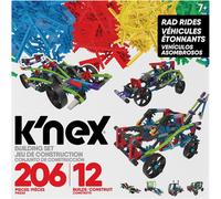 K'NEX 15214 12 Kit de construction 12 modèles Courses extrêmes,jouets éducatifs pour garçons et filles,kit d¿apprentissage pour enfants avec des de 206 pièces,jeu de construction à partir de 7 ans