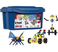 K'NEX 80202 Kit de construction modèle Le plaisir de construire, kits en 3D d’ingénierie pour enfant, kit d’apprentissage avec des de 300 pièces avec bac de rangement, 20 modèles de 7 ans et plus
