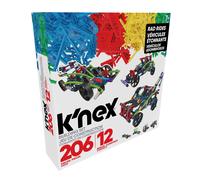 Basic Fun Kit de construction K'Nex 15214 – 12 modèles Courses extrêmes – 206 pièces
