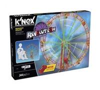 K'NEX- Thrill Rides-Jeu Construction-Grande Roue Motorisée, 15408, Bleu