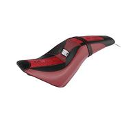 KNGFWBSW Siège Compatible avec Indian Scout 2015-2022 Sixty ABS Scout 100th Anniversary 2020 Rider Driver Passenger Motorcycle(E Red)