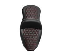 KNGFWBSW Siège de Moto Compatible avec Harley Touring Street Glide Road King 2009-2022 Passager Rider(Red)