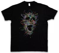 KNHBtuhv2 Screaming Skull II T-Shirt Black 3XL