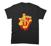 KNHBtuhv2 Super Fly Curtis Mayfield T-Shirt Freddie's Dead Superfly Soul Music Black XXL