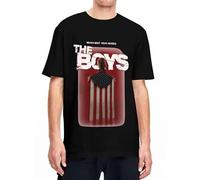 KNHBtuhv2 The Boys Homelander Once Again T Shirts Black XXL