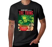 KNHBtuhv2 The Thing from Another World Vintage T-Shirt Black 3XL