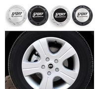 KNHCX Cache Moyeu pour Lancia Delta 2008-2011,Jante Alliage+ABS Centre Jante Capuchons Enjoliveur Bouchon Jante Cache Roue Centrale Universel Pièces Rechange Étanches Accessoires Voiture,4-4 pcs