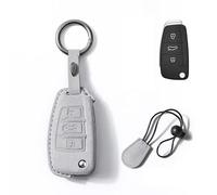 KNHCX Coque Clef Voiture pour Audi Q3,Haute Qualité Housse Etui Clé Protection Clé Télécommande Voiture Etui Carte Clé Porte Clé Voiture Couvre Clé Voiture Portable Femme Homme,C4