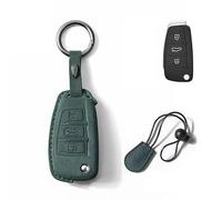 KNHCX Coque Clef Voiture pour Audi Q3,Haute Qualité Housse Etui Clé Protection Clé Télécommande Voiture Etui Carte Clé Porte Clé Voiture Couvre Clé Voiture Portable Femme Homme,C3
