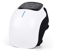 Knie Massagegerät sans fil avec chaleur infrarouge et lumière rouge, genouillère chauffante vibrante pour soulager les douleurs articulaires, arthrose du genou et détente musculaire