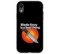 Knife Collector Blade Envy is A Real Thing Funny Coque pour iPhone XR