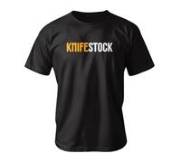 KNIFESTOCK T-Shirt M, Big Logo, Black