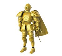 Knight Action Figure - Figurine mobile imprimée en 3D, figurine médiévale avec précision - modèle mobile articulaire, figurine historique du chevalier, parfaite pour la décoration et la