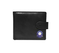 Knight Blackburn Rovers Football Club Portefeuille en cuir Noir, Noir