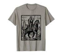 Knight Cat Rider Funny Retro Dark Art des années 90 Meme Funny Cat Cat T-Shirt