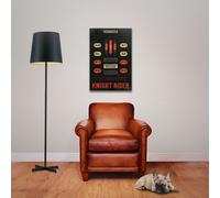 Knight Rider - Poster - Unité de contrôle KITT + 1 sur-poster de taille 61x91,5cm