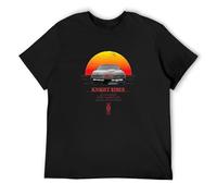 Knight Rider T-Shirt Black Unisex Mens Tees S