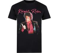 Knight Rider - T-shirt "Thumbs Up" pour homme TV5120 (5XL) (Noir)