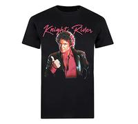 Knight Rider Thumbs Up T-Shirt, Noir, M Homme
