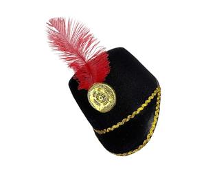 Knight Soldier Hat - Nutcracker Circus Costume Hat | Knight's Hats, Feathered Soldier Haat, Nutcracker Haat, Men Clothing Accessories For Holiday Halloween Ceremonial Photo Party Events Travel Bonfire