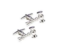 Knighthood Boutons de manchette Homme Scales of Justice Argent