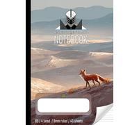 KNIGHTS ENGLISH Notebook, B5, 4 lined, 8mm ruled, 40 sheets: Kit the Katari