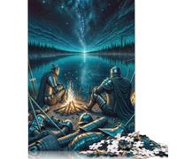 Knights Rest Puzzle 1000 Pièces Educa Jouet en Bois Cadeau Unique Décoration Intérieure Jeu Éducatif Challenge Toy Adultes Et Enfants À Partir De 14 Ans 1000pcs (75x50cm)