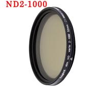 KnightX caméra de téléphone professionnel Macro objectif CPL étoile Variable ND filtre tous les smartphones 37mm 52mm 55mm 58mm pour canon nikon - Type [ND2-1000]-49mm