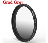 KnightX ND FLD UV MC Star lens colour filter 52mm 58 67 55 77 mm pour Nikon Canon EOS 7D 5D 6D 50D 60D 600D d5200 d3300 d3200 T5i - Type Grad Grey-58mm