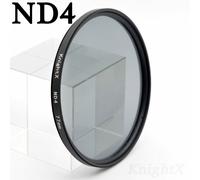 KnightX ND2 ND4 ND8 ND16 UV 49 52 55 58 62 67 72 77,filtre d'objectif couleur pour Canon EOS 1100D 700D 650D 600D,appareil photo hoya 18-55mm - Type [ND4]-62MM