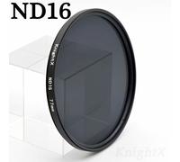 KnightX ND2 ND4 ND8 ND16 UV 49 52 55 58 62 67 72 77,filtre d'objectif couleur pour Canon EOS 1100D 700D 650D 600D,appareil photo hoya 18-55mm - Type [ND16]-62MM