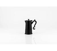 KnIndustrie Lady Anne Black Cafetière 4 tasses en aluminium