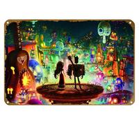 KNIOIL Affiche du film The Book Of Life en métal vintage avec logo familial, club, bar, café, chambre à coucher, décoration murale, cadeau 20,3 x 30,5 cm