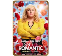 KNIOIL Affiche vintage en métal avec logo « Isn't It Romantic » (#1 sur 8) « None of the feels 2019 » - Décoration murale - Cadeau idéal - 20,3 x 30,5 cm
