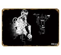 KNIOIL Ghost Recon Future Soldier Military Shooter Action Tom Clancy Game Poster vintage en métal avec logo Famille Club Bar Café Chambre Art Décoration murale Cadeau 20,3 x 30,5 cm