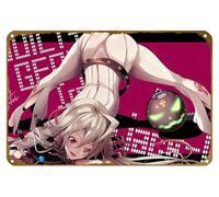 KNIOIL Poster vintage en métal avec inscription « Guilty Gear Xrd » - Revelator-, Jack-O' Valentine, jeu vidéo, Guilty Gear, Guilty Gear Xrd -Revelator-, Jack-O' Valentine, décoration murale - Cadeau