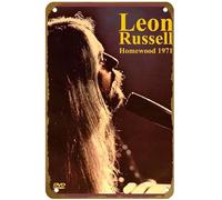 KNIOIL Poster vintage Leon Russell : The Homewood Session - En métal - Décoration murale - Cadeau - 20,3 x 30,5 cm