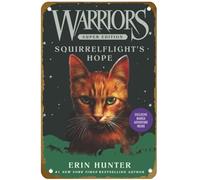 KNIOIL Poster vintage Squirrelflight's Hope (Warriors Super Edition Series #12) en métal avec logo pour famille, club, bar, café, chambre à coucher, cadeau 20,3 x 30,5 cm