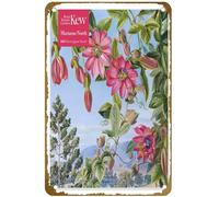 KNIOIL Puzzle pour adulte Kew : Marianne North: vue dans le jardin botanique de Brisbane (500 pièces) affiche vintage en métal plaque en métal logo famille club bar café chambre art décoration murale