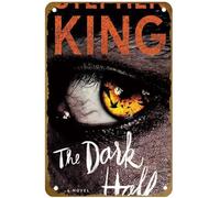 KNIOIL Stephen King Poster vintage en métal avec logo « The Dark Half » - Décoration murale - Cadeau - 20,3 x 30,5 cm